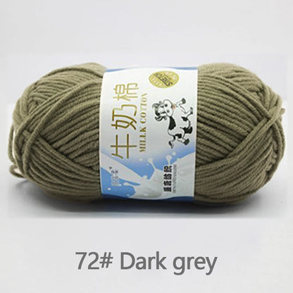 Milk Cotton Yarn Set for Soft Warm Baby Sweaters - Smarsty