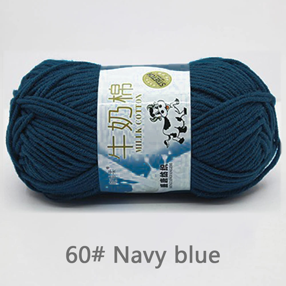 Milk Cotton Yarn Set for Soft Warm Baby Sweaters - Smarsty