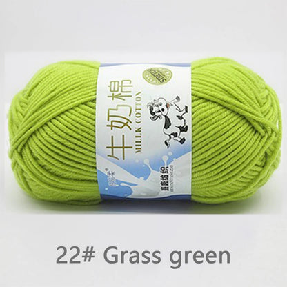 Milk Cotton Yarn Set for Soft Warm Baby Sweaters - Smarsty