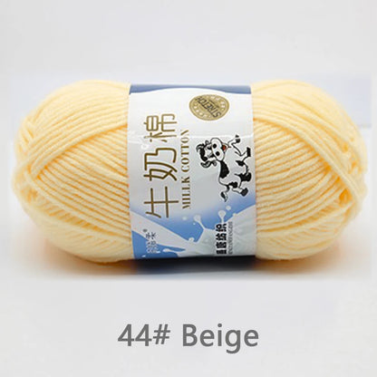 Milk Cotton Yarn Set for Soft Warm Baby Sweaters - Smarsty