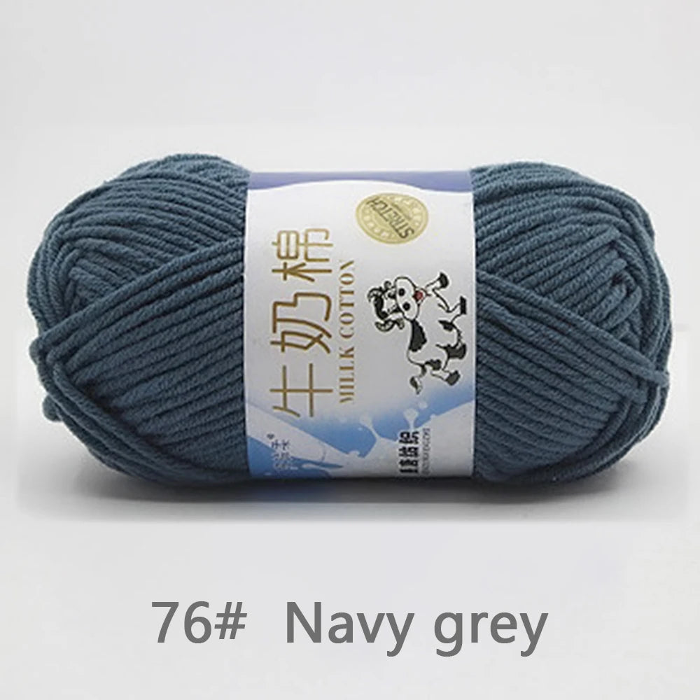 Milk Cotton Yarn Set for Soft Warm Baby Sweaters - Smarsty
