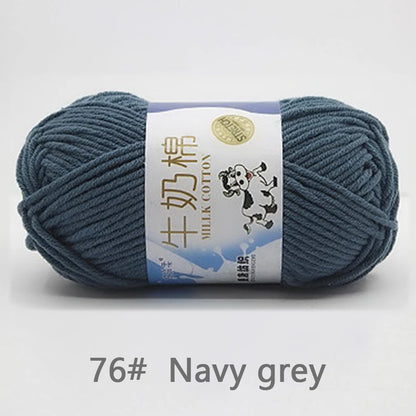Milk Cotton Yarn Set for Soft Warm Baby Sweaters - Smarsty