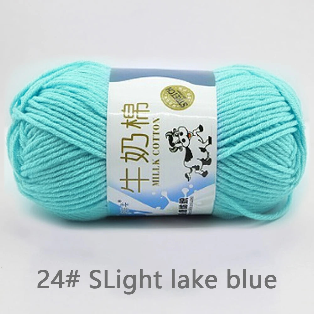 Milk Cotton Yarn Set for Soft Warm Baby Sweaters - Smarsty