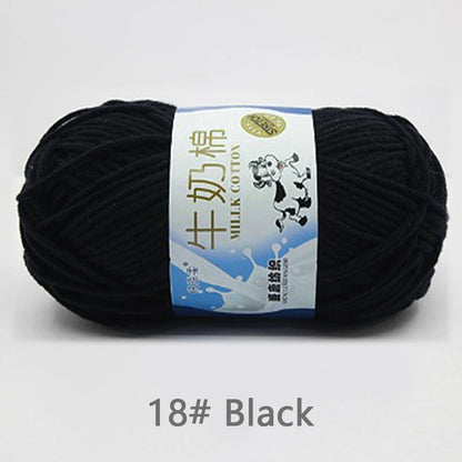 Milk Cotton Yarn Set for Soft Warm Baby Sweaters - Smarsty