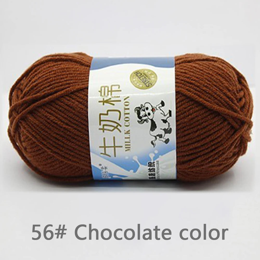 Milk Cotton Yarn Set for Soft Warm Baby Sweaters - Smarsty