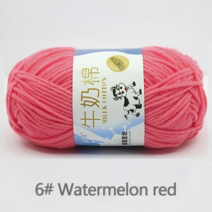 Milk Cotton Yarn Set for Soft Warm Baby Sweaters - Smarsty