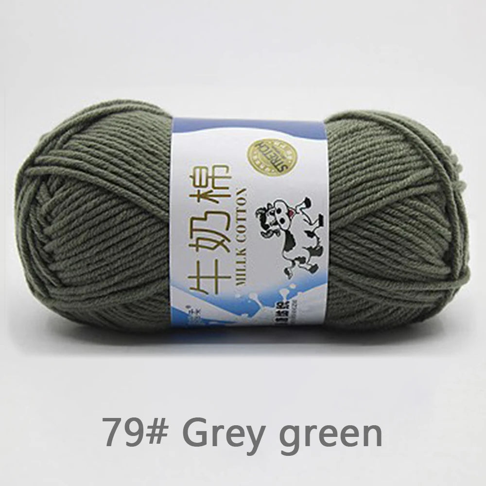 Milk Cotton Yarn Set for Soft Warm Baby Sweaters - Smarsty