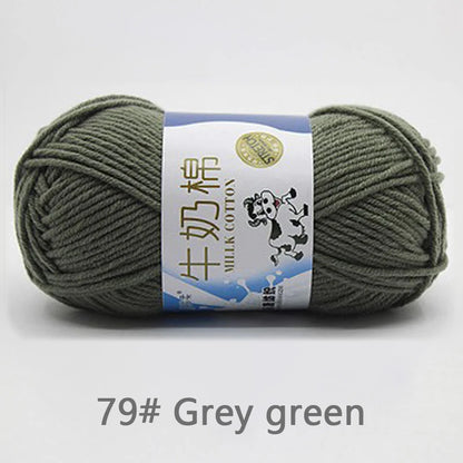 Milk Cotton Yarn Set for Soft Warm Baby Sweaters - Smarsty