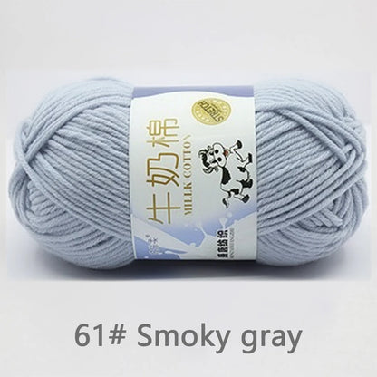 Milk Cotton Yarn Set for Soft Warm Baby Sweaters - Smarsty
