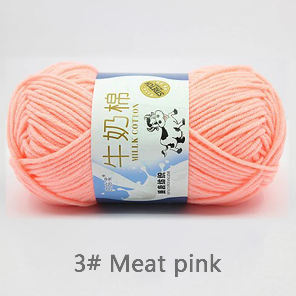 Milk Cotton Yarn Set for Soft Warm Baby Sweaters - Smarsty