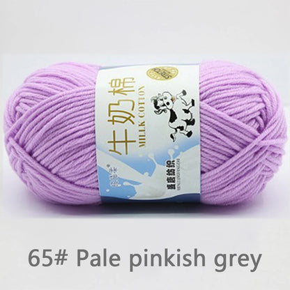 Milk Cotton Yarn Set for Soft Warm Baby Sweaters - Smarsty