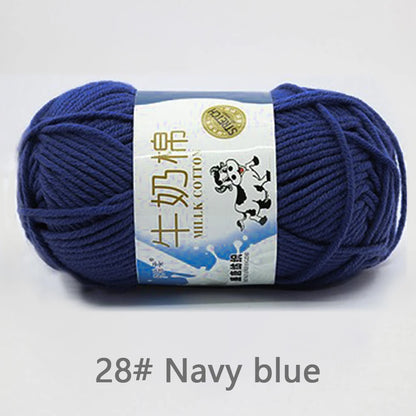 Milk Cotton Yarn Set for Soft Warm Baby Sweaters - Smarsty