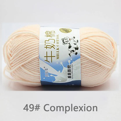 Milk Cotton Yarn Set for Soft Warm Baby Sweaters - Smarsty