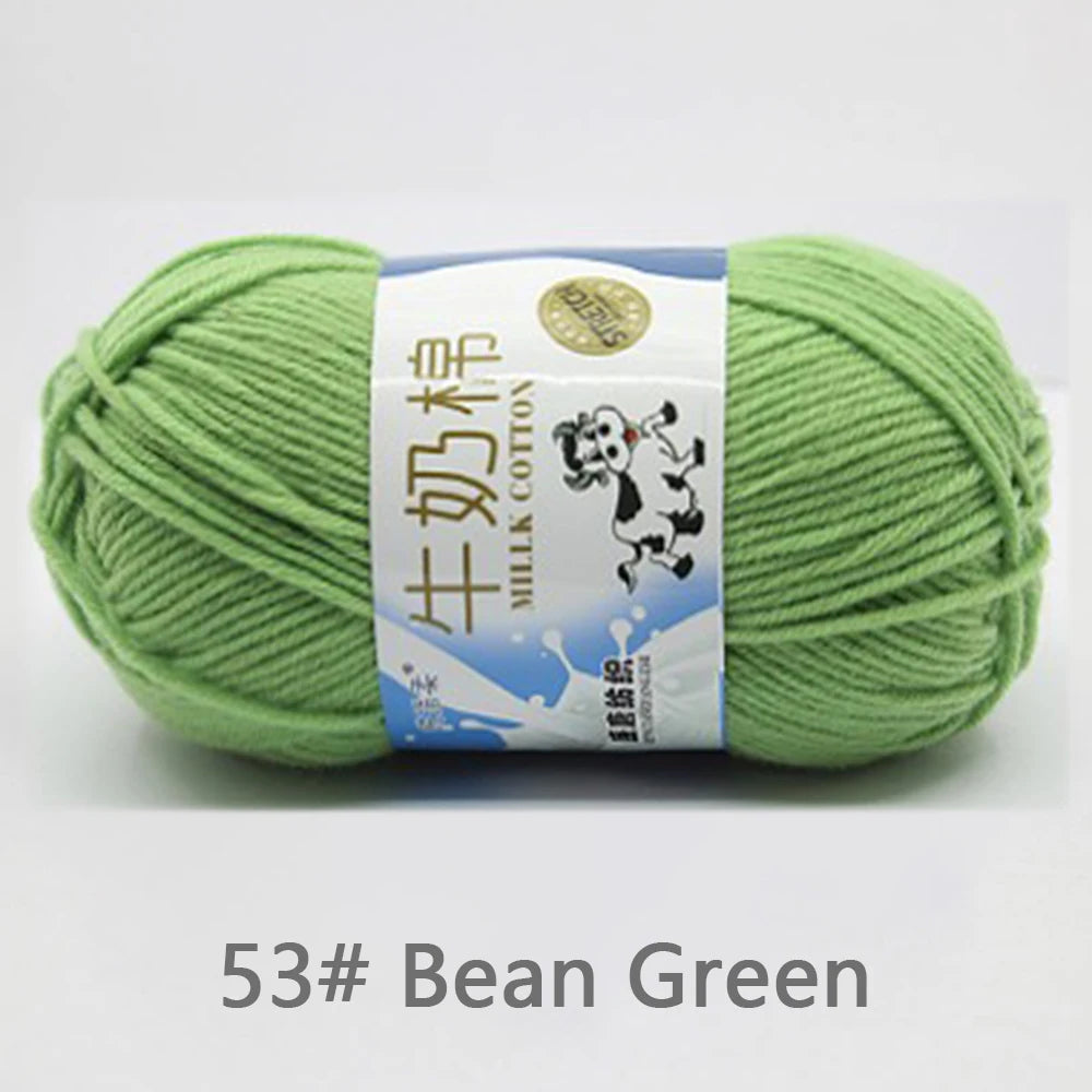 Milk Cotton Yarn Set for Soft Warm Baby Sweaters - Smarsty
