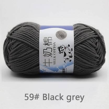 Milk Cotton Yarn Set for Soft Warm Baby Sweaters - Smarsty