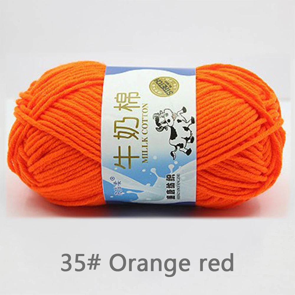 Milk Cotton Yarn Set for Soft Warm Baby Sweaters - Smarsty