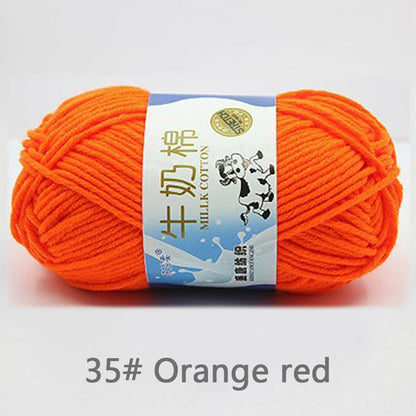 Milk Cotton Yarn Set for Soft Warm Baby Sweaters - Smarsty