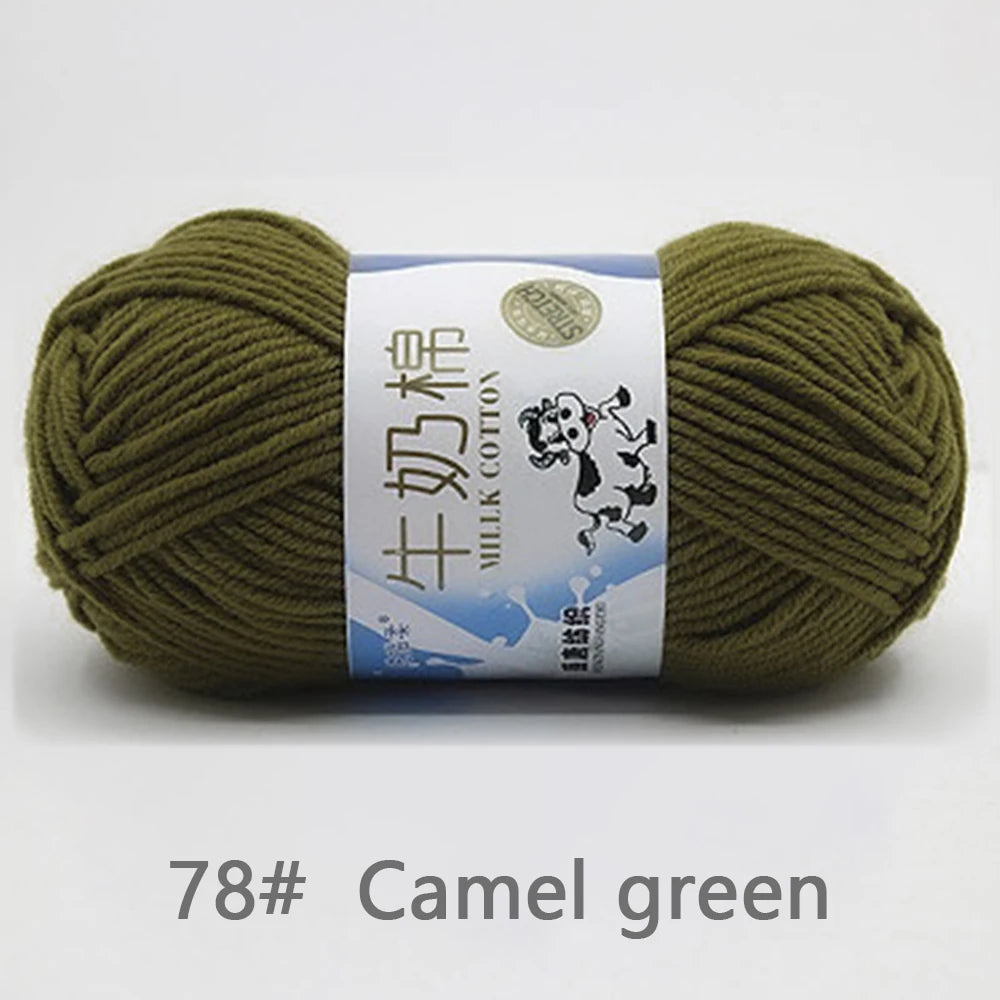 Milk Cotton Yarn Set for Soft Warm Baby Sweaters - Smarsty