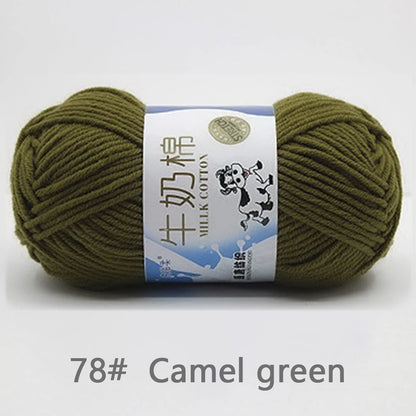 Milk Cotton Yarn Set for Soft Warm Baby Sweaters - Smarsty