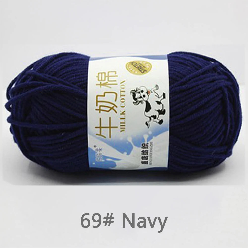 Milk Cotton Yarn Set for Soft Warm Baby Sweaters - Smarsty