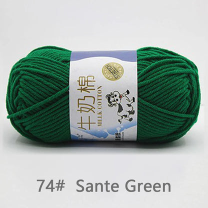 Milk Cotton Yarn Set for Soft Warm Baby Sweaters - Smarsty