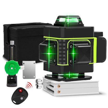 HILDA Green Laser Level with 16 Lines for Precision Measurement - Smarsty