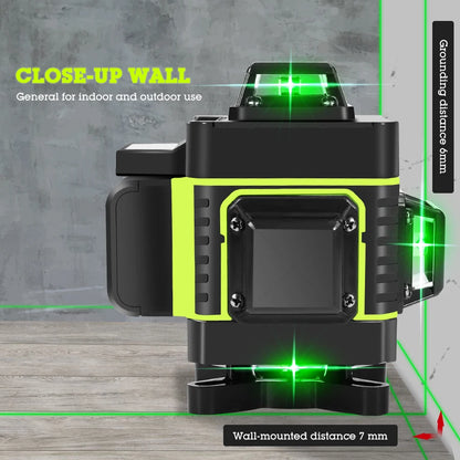 HILDA Green Laser Level with 16 Lines for Precision Measurement - Smarsty