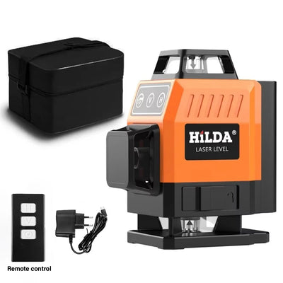 HILDA Green Laser Level 360 Self-Leveling Precision Tool - Smarsty