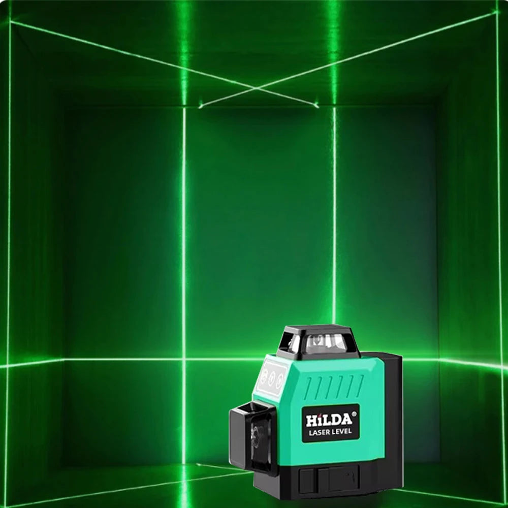 HILDA Mini Laser Level 12 Lines Self-Leveling Precision - Smarsty