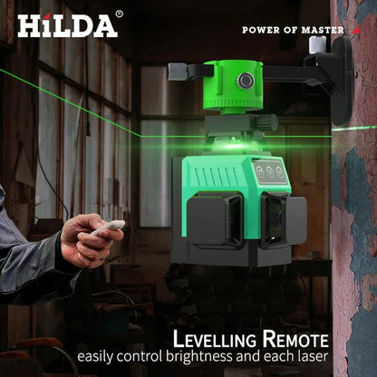HILDA Mini Laser Level 12 Lines Self-Leveling Precision - Smarsty