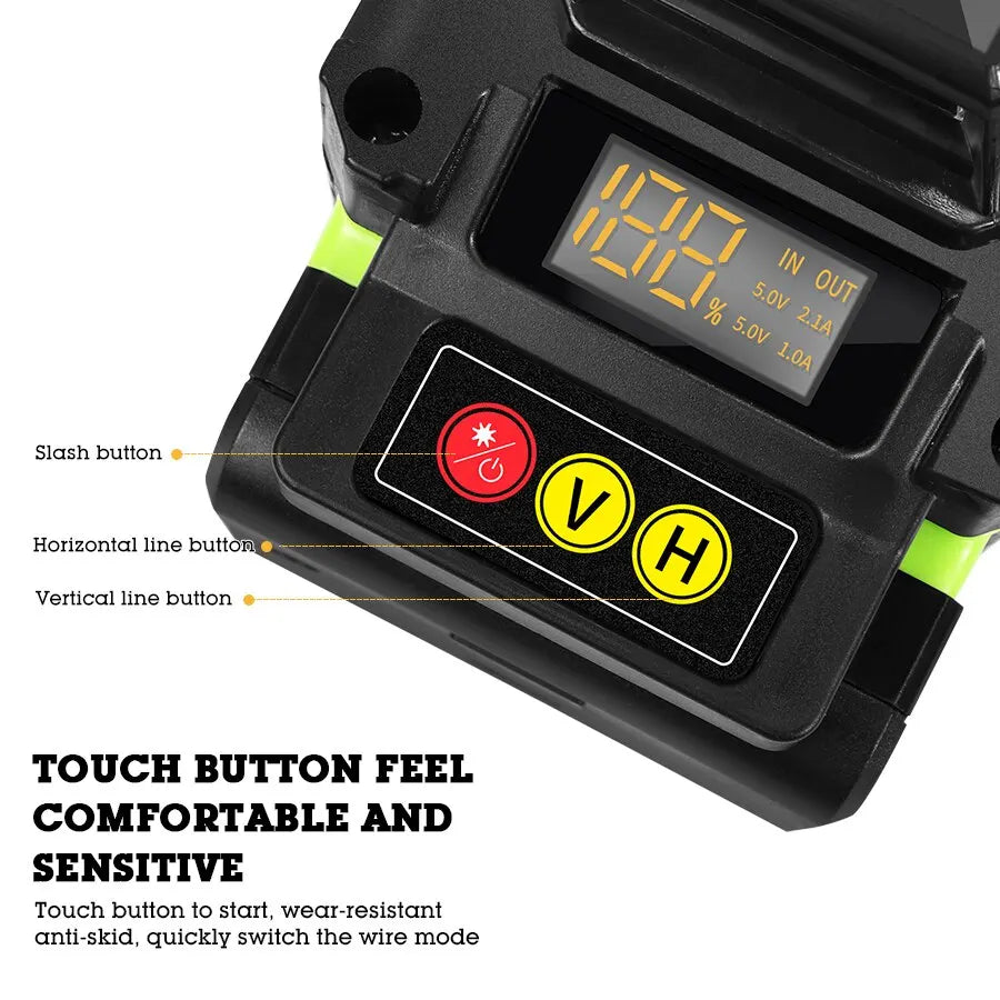 HILDA Green Line Laser Level with Self-Leveling Precision - Smarsty