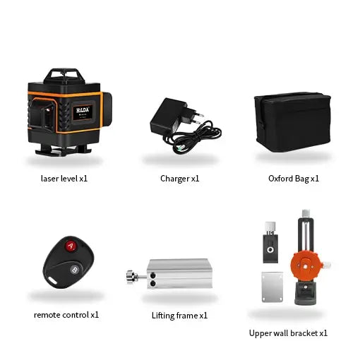 HILDA Green Line Laser Level with Self-Leveling Precision - Smarsty