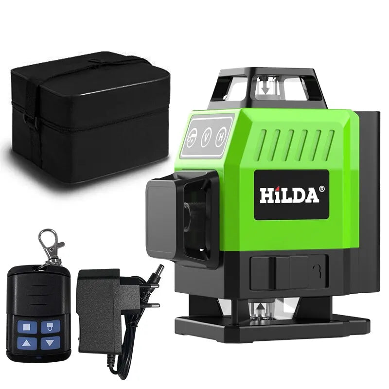 HILDA Green Line Laser Level with Self-Leveling Precision - Smarsty