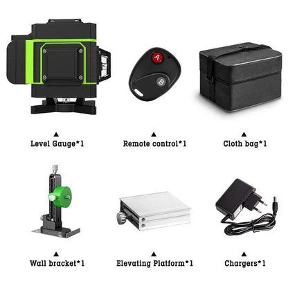 HILDA Green Line Laser Level with Self-Leveling Precision - Smarsty