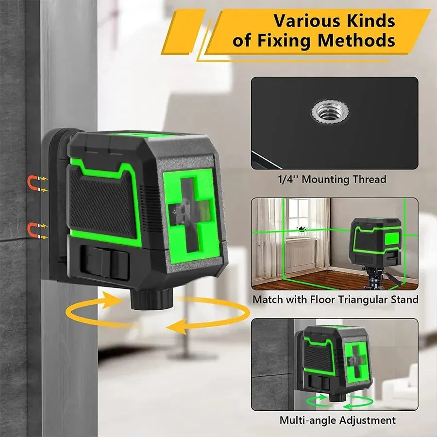 HILDA Green Laser Level for Precision Alignment - Smarsty