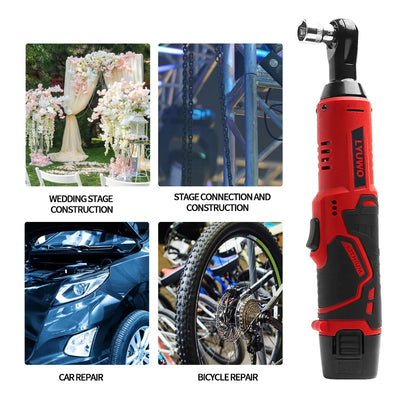 Lyuwo 3/8 Inch Rechargeable Electric Ratchet Set - Smarsty