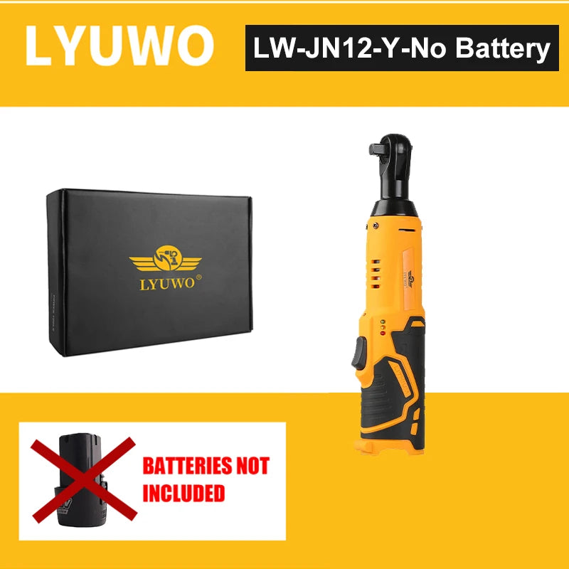 Lyuwo 12V Rechargeable Electric Ratchet Set for Easy Automobile Maintenance - Smarsty