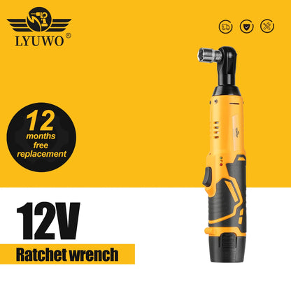 LYUWO 12V Rechargeable Electric Ratchet Set for Easy Automobile Maintenance - Smarsty