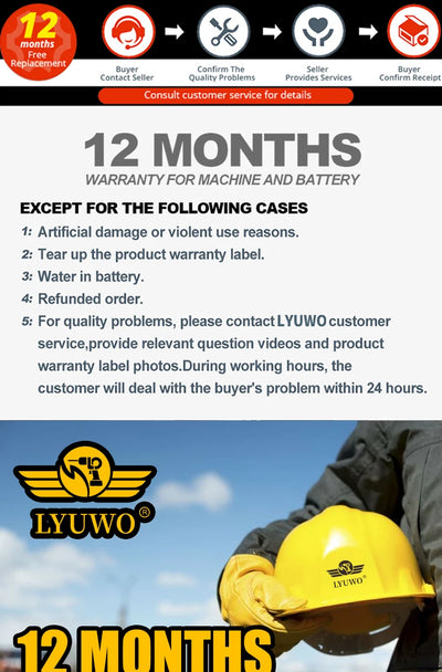 LYUWO 12V Rechargeable Electric Ratchet Set for Easy Automobile Maintenance - Smarsty