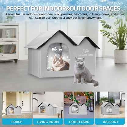 Heat Reflective Insulation Cool Cat House - Smarsty