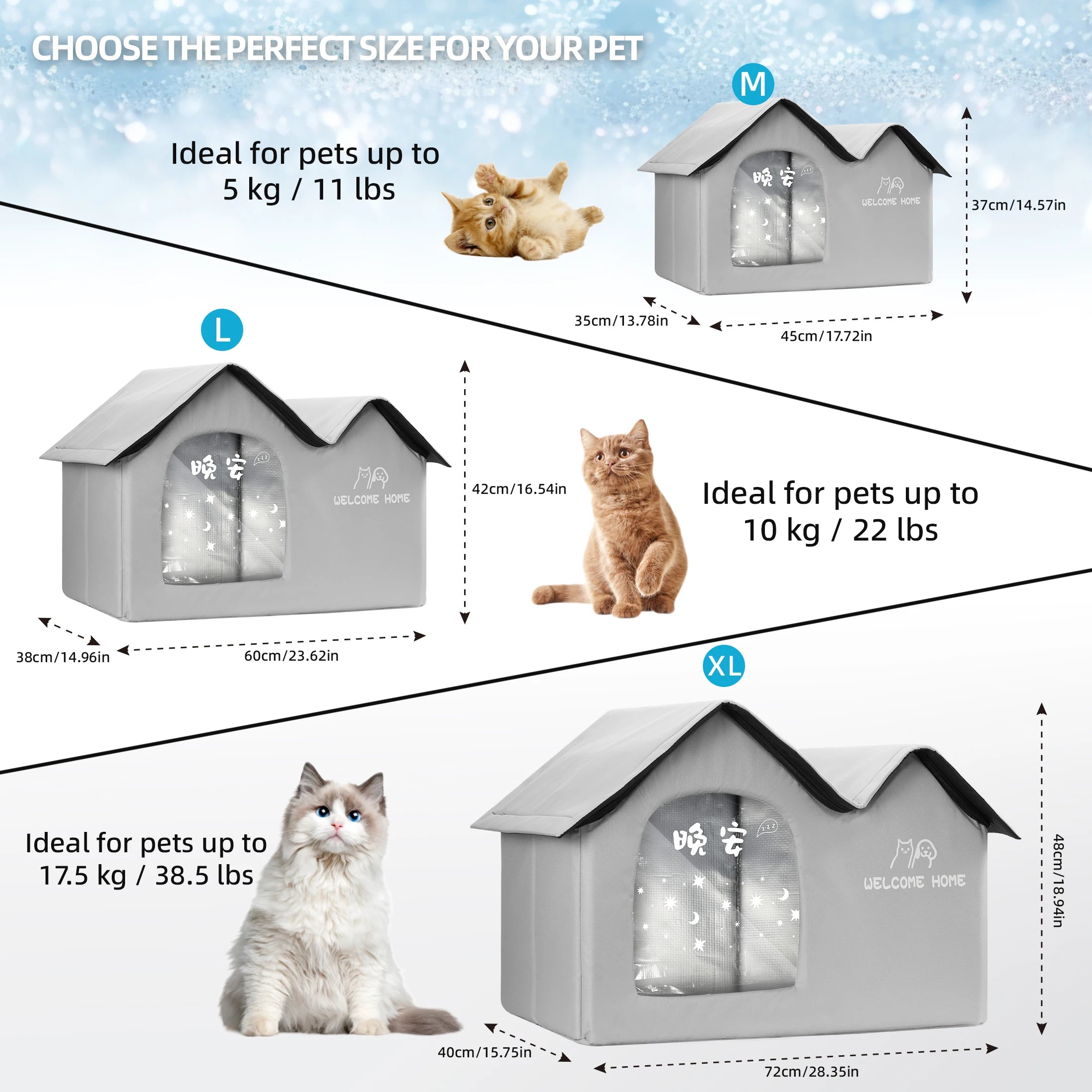 Heat Reflective Insulation Cool Cat House - Smarsty