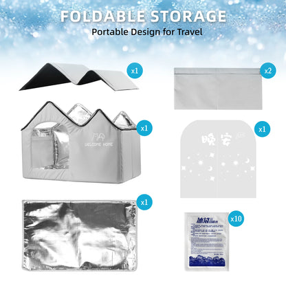 Heat Reflective Insulation Cool Cat House - Smarsty