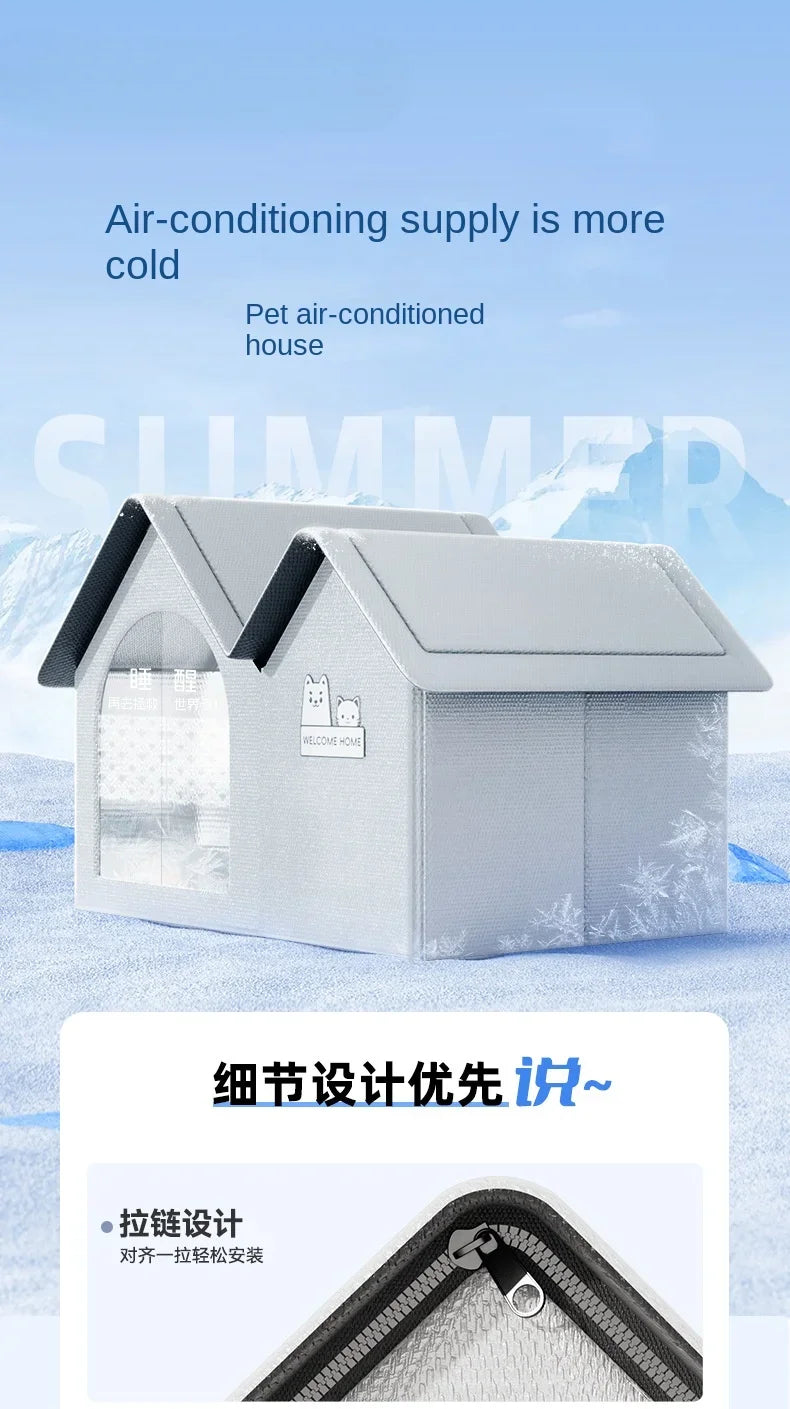 Heat Reflective Insulation Cool Cat House - Smarsty