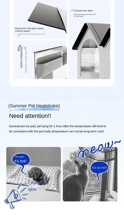 Heat Reflective Insulation Cool Cat House - Smarsty