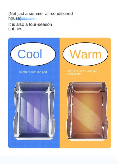 Heat Reflective Insulation Cool Cat House - Smarsty