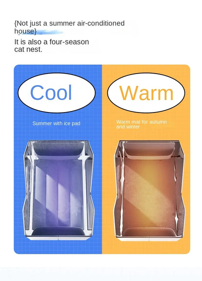 Heat Reflective Insulation Cool Cat House - Smarsty