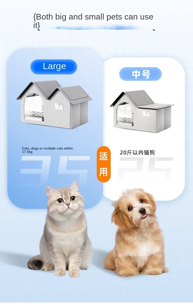 Heat Reflective Insulation Cool Cat House - Smarsty