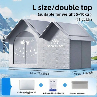 Heat Reflective Insulation Cool Cat House - Smarsty