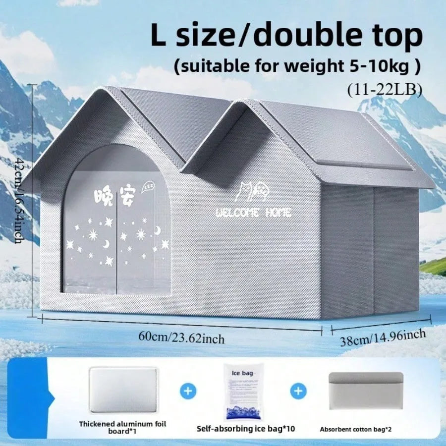 Heat Reflective Insulation Cool Cat House - Smarsty