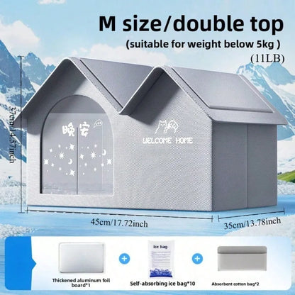 Heat Reflective Insulation Cool Cat House - Smarsty